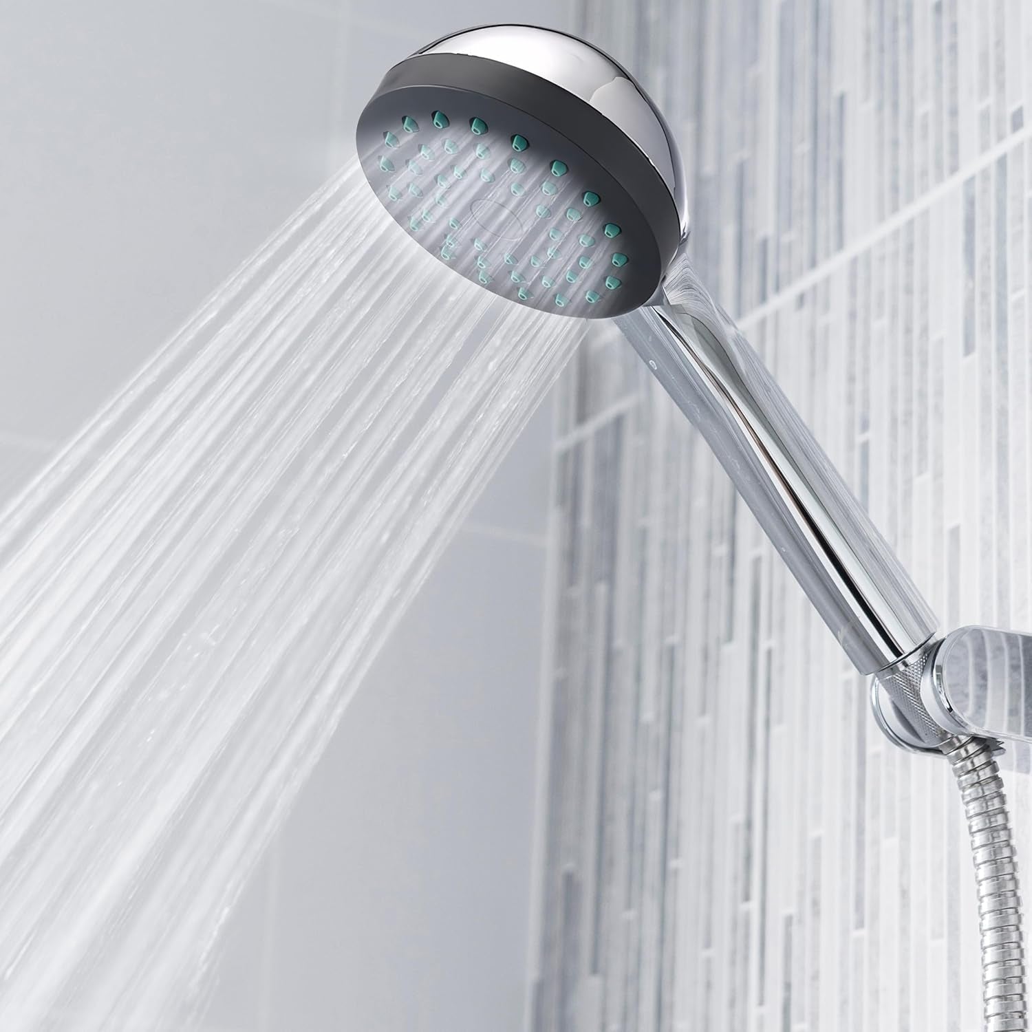 Plastic High Pressure Handheld Shower Head (1 Pc) Plastic High Pressure Handheld Shower Head (1 Pc)